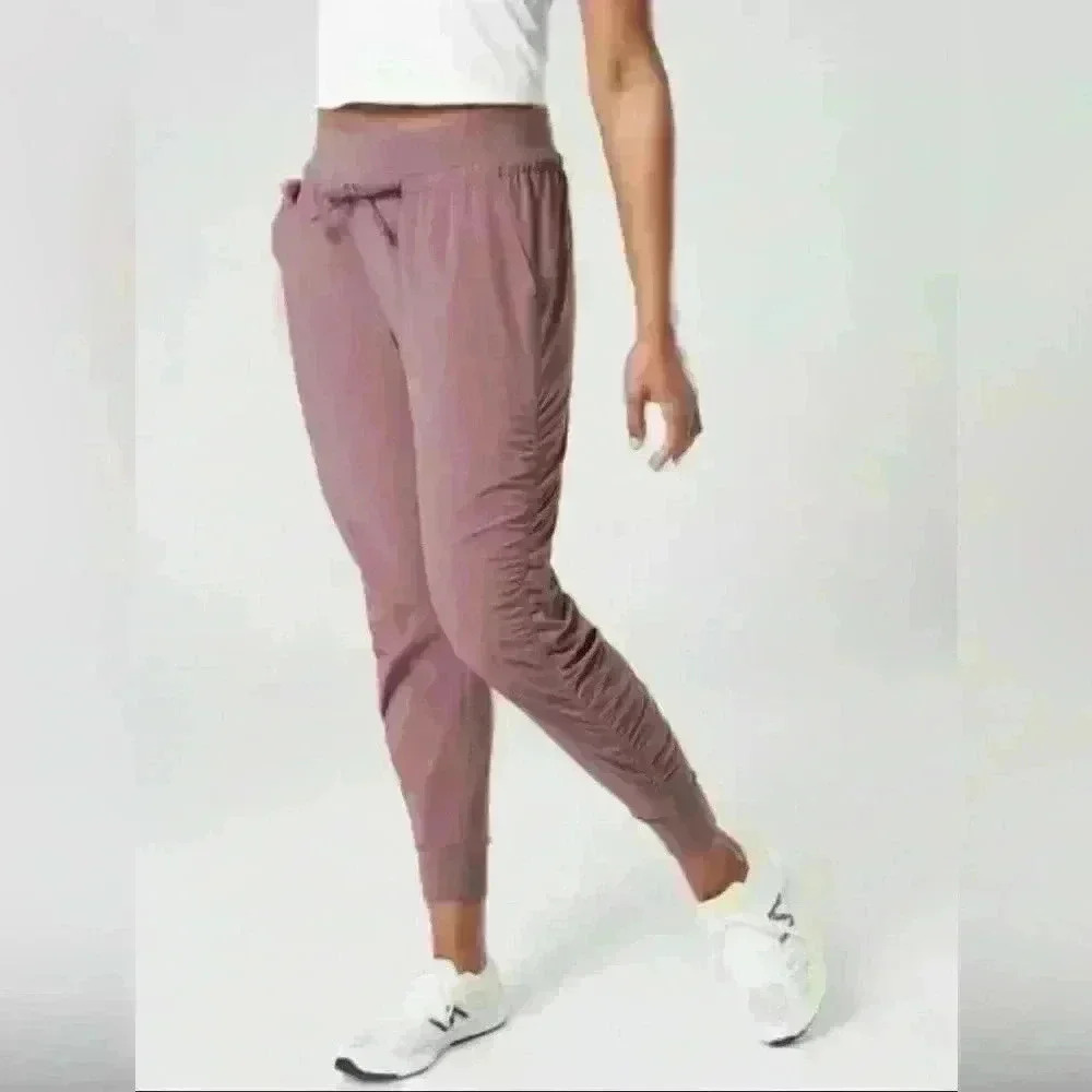Athleta Mauve Track Pants